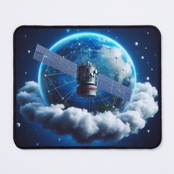 Item preview, Earth and satellites. designed and sold by growing-mom.