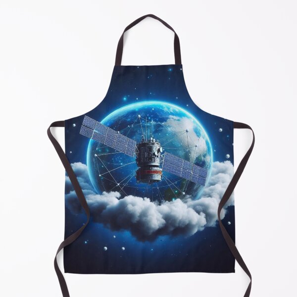 Item preview, Earth and satellites. designed and sold by growing-mom.