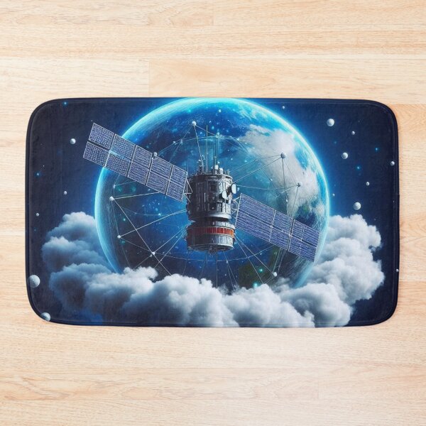 Item preview, Earth and satellites. designed and sold by growing-mom.