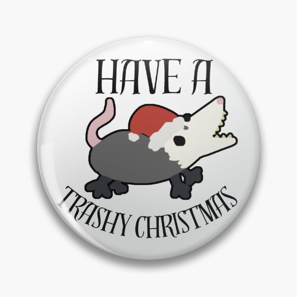 Item preview, Have A Trashy Christmas Funny Opossum Possum  designed and sold by doodledont.