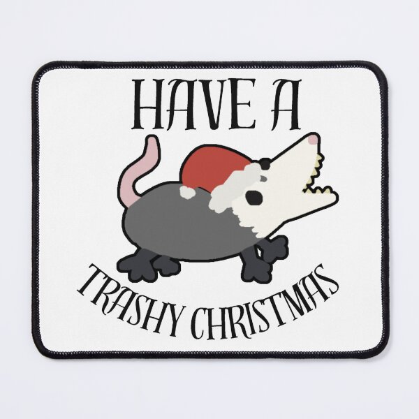 Item preview, Have A Trashy Christmas Funny Opossum Possum  designed and sold by doodledont.