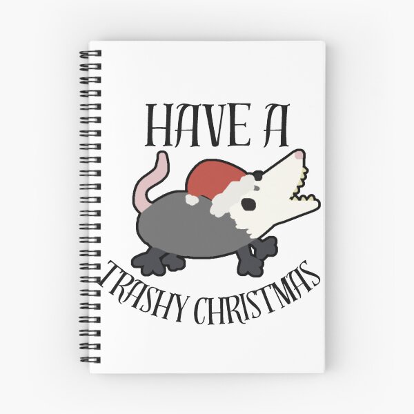 Item preview, Have A Trashy Christmas Funny Opossum Possum  designed and sold by doodledont.