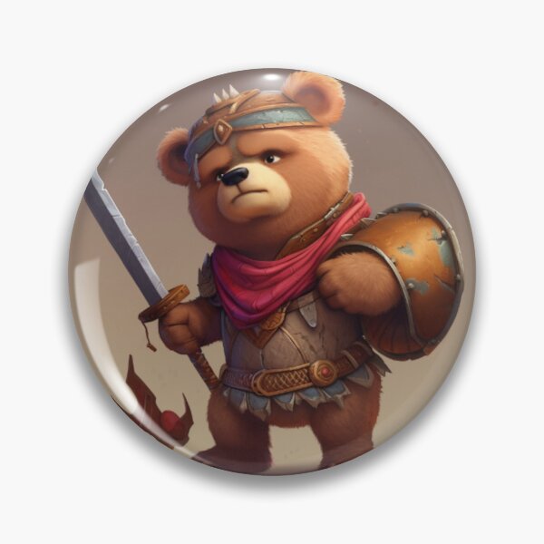 Item preview, Gladiator Bear - Brawny designed and sold by Highlandkings.
