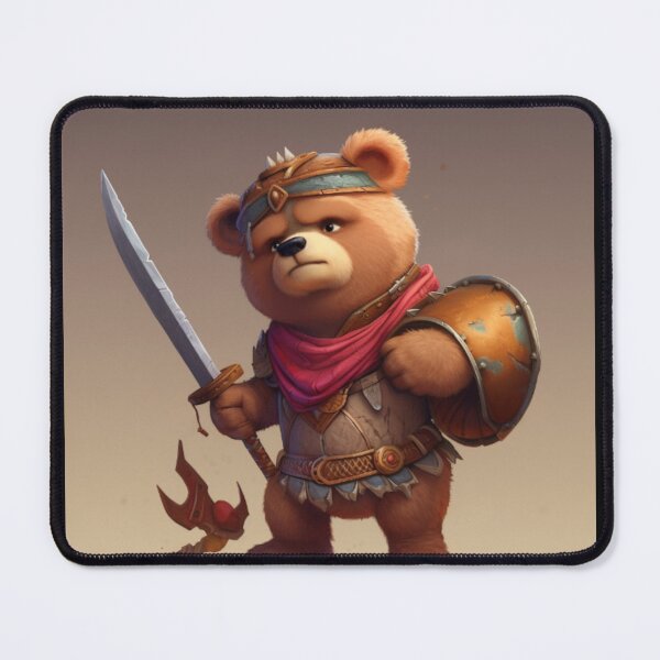 Item preview, Gladiator Bear - Brawny designed and sold by Highlandkings.