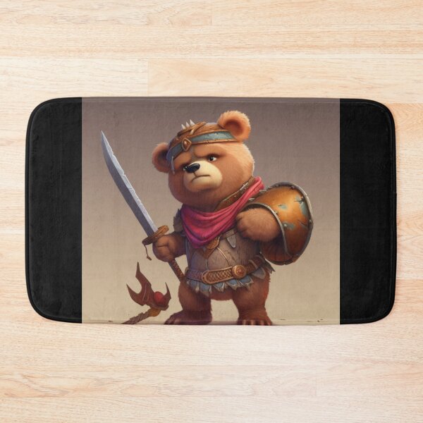 Item preview, Gladiator Bear - Brawny designed and sold by Highlandkings.