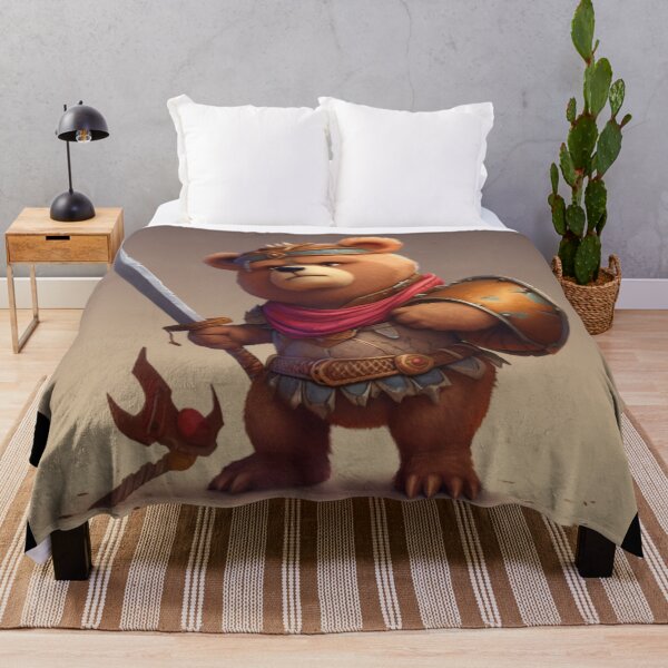 Item preview, Gladiator Bear - Brawny designed and sold by Highlandkings.