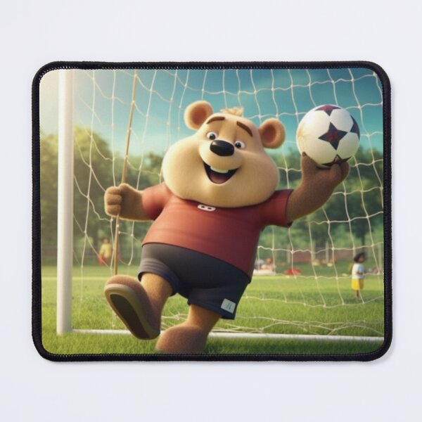 Item preview, Goalkeeper Bear - Binx designed and sold by Highlandkings.