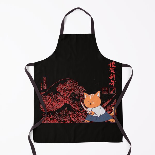 Item preview, Cat Samurai And The Great Wave designed and sold by Agunikyle.