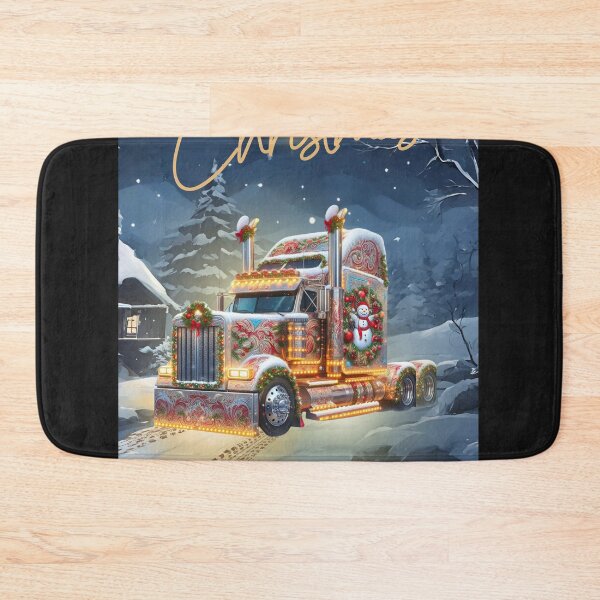 Item preview, Merry Christmas big rig  designed and sold by SeeingBeyond.