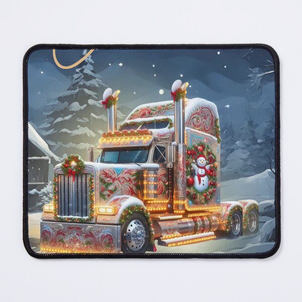 Item preview, Merry Christmas big rig  designed and sold by SeeingBeyond.