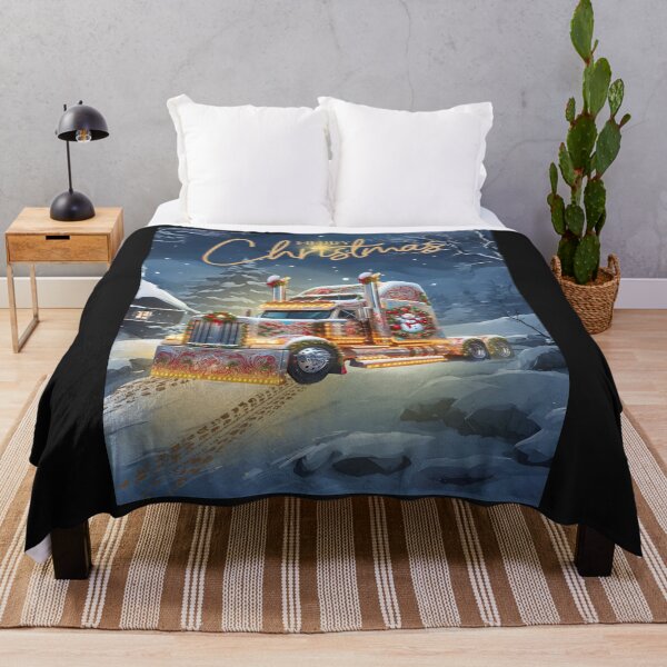 Item preview, Merry Christmas big rig designed and sold by SeeingBeyond.