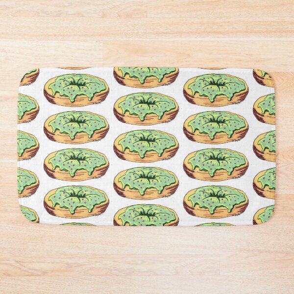 Item preview, Green glazed Doughnut - yummy! designed and sold by MaureenBoyle.