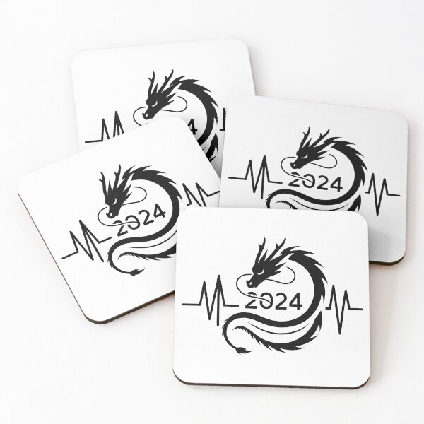 Item preview, Chinese New Year 2024 Draconic Heartbeat 2024 designed and sold by MAPDDesigns.