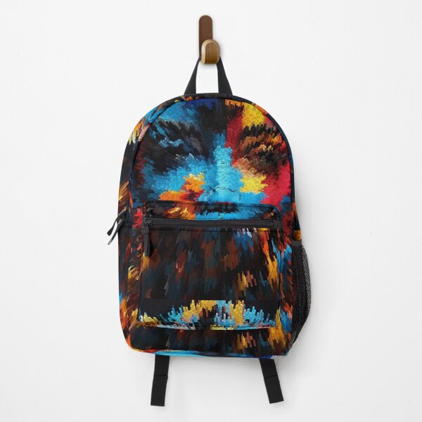 Item preview, Cubism art 3d woman face in multicolor explosion designed and sold by Carlos Gudino.