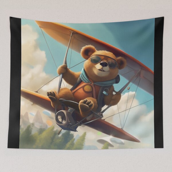 Item preview, Hand Glider Bear - Bonbon designed and sold by Highlandkings.