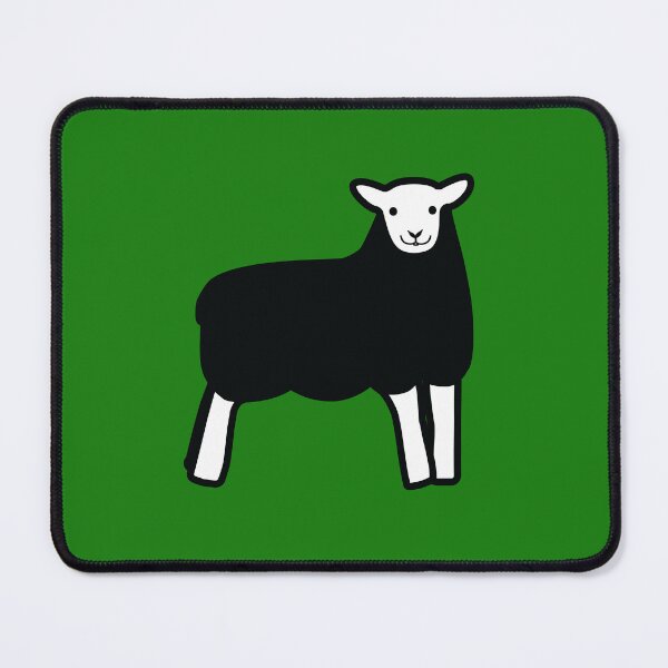 Item preview, Simple Sheep Illustration - Green Background designed and sold by OG-Graphics.
