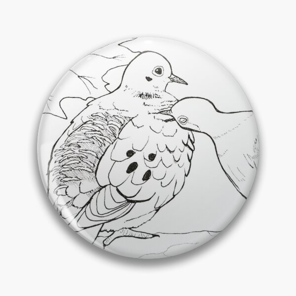 Item preview, mourning doves in love designed and sold by nicoledesigns.