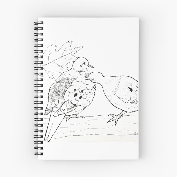 Item preview, mourning doves in love designed and sold by nicoledesigns.