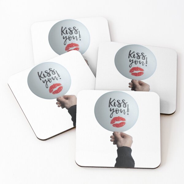 Item preview, Kiss You! Lipstick Kiss Balloon Hand Arm Sticker designed and sold by tinyindiangirl.