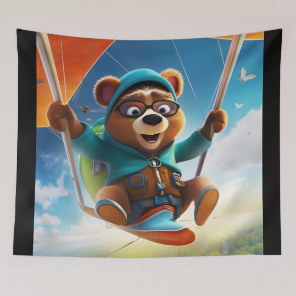 Item preview, Hang Glider Bear - Boomer designed and sold by Highlandkings.