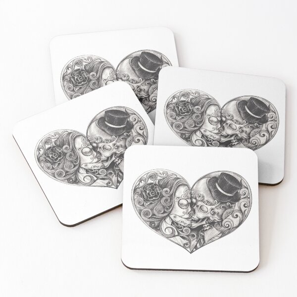 Item preview, Skeletons lovers. designed and sold by Jiwsurreal.