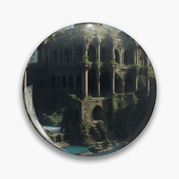 Item preview, Ancient Jungle Temple Ruins designed and sold by Myahashaye.