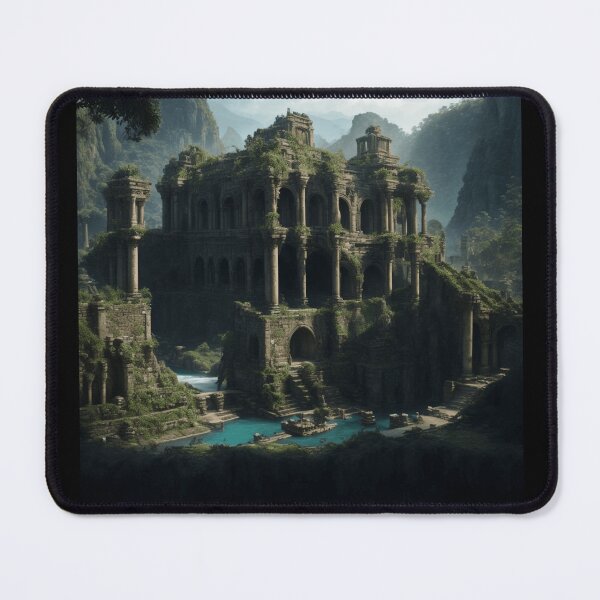 Item preview, Ancient Jungle Temple Ruins designed and sold by Myahashaye.