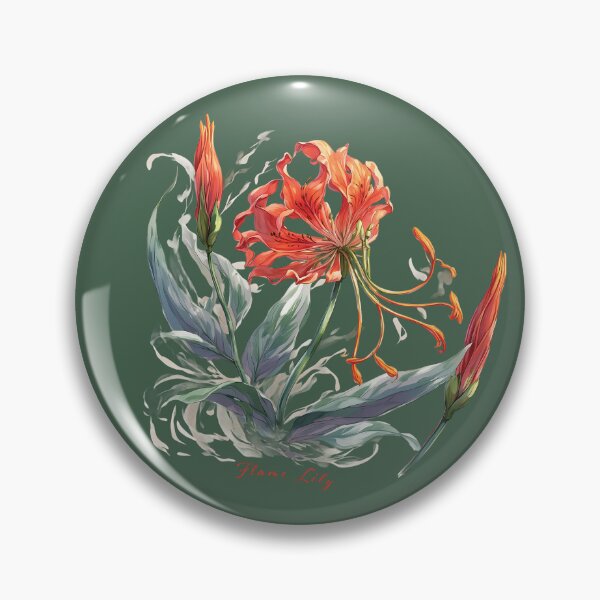 Item preview, Flame Lily "Ethereal Ember" designed and sold by MvuuStudio.