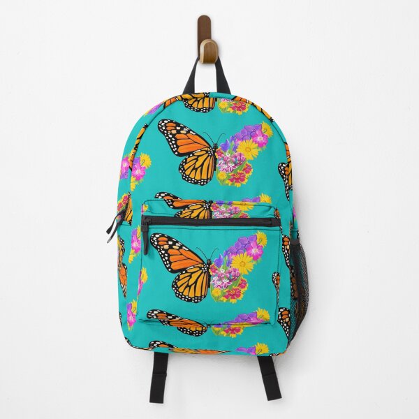 Item preview, Monarch Butterfly and Native Flowers designed and sold by Katie Morris Art.