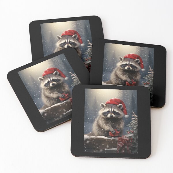 Item preview, Raccoon With Red Box designed and sold by Timothystore-.