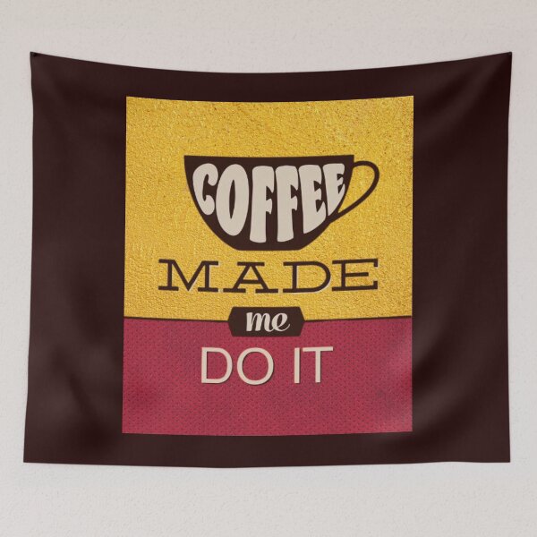 Item preview, Coffee Made Me Do It designed and sold by Vicky021.