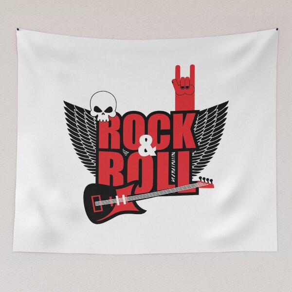 Item preview, rock and roll designed and sold by itswallcraft.