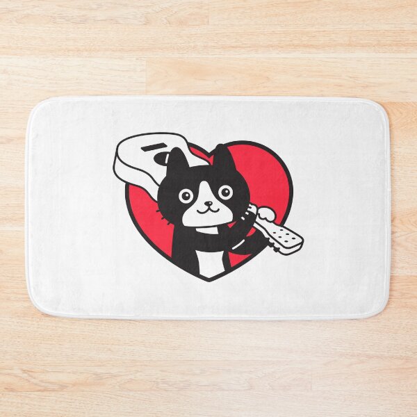 Item preview, cat guitar designed and sold by itswallcraft.