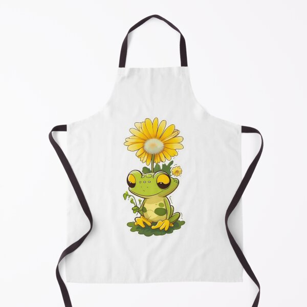 Item preview, Cute dandelion flower with frog designed and sold by KorArtStudio.