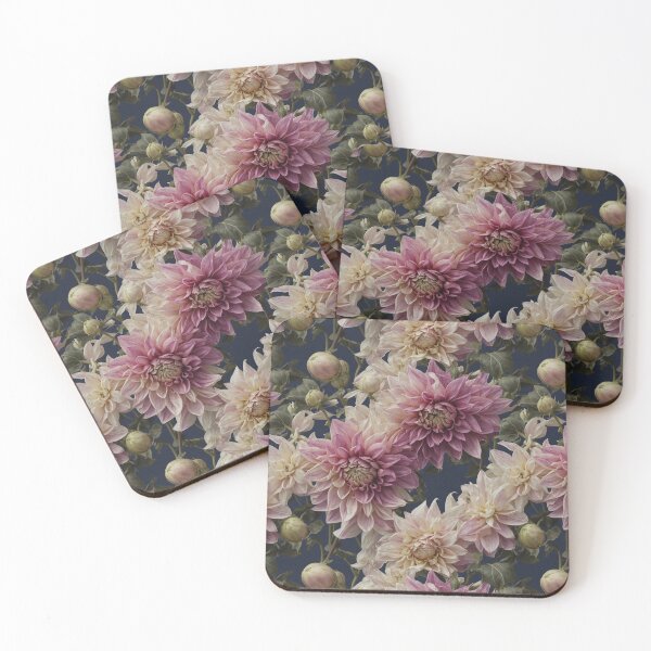 Item preview, White with Purple Floral Seamless Pattern designed and sold by PaxtonProjects.