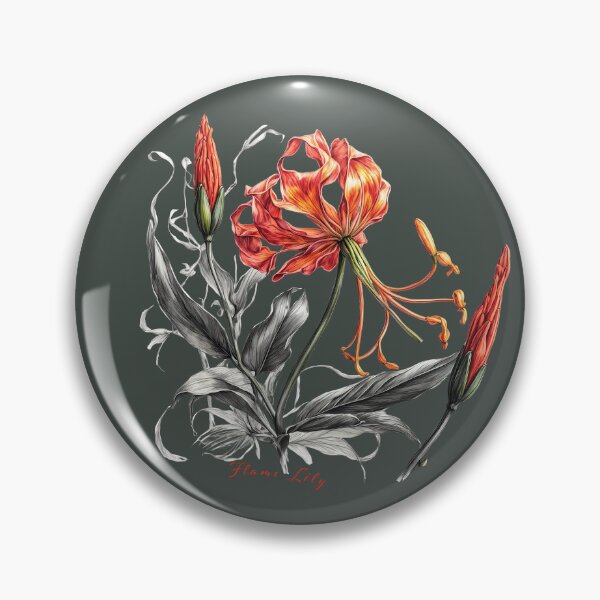 Item preview, Flame Lily "Sunset Serenade" designed and sold by MvuuStudio.