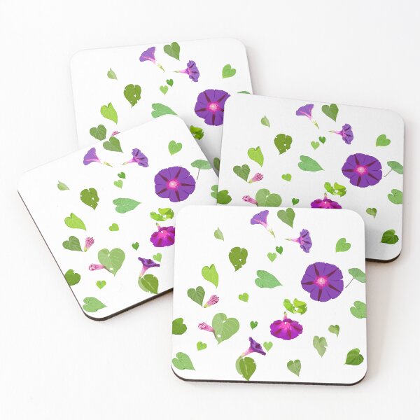 Item preview, Beautiful purple morning glories designed and sold by Sunny-Sally.