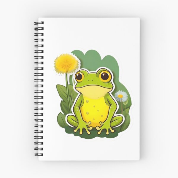 Item preview, Cool dandelion flower with frog designed and sold by KorArtStudio.