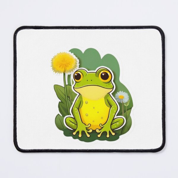 Item preview, Cool dandelion flower with frog designed and sold by KorArtStudio.