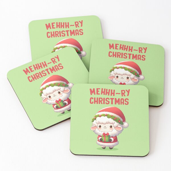 Item preview, Mehhh Ry Christmas Cute Sheep designed and sold by KAI-Studio.