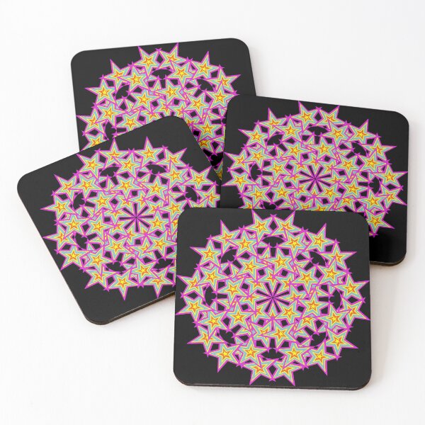 Item preview, Christmas Stars - Circular Pattern designed and sold by Victoria Rose.