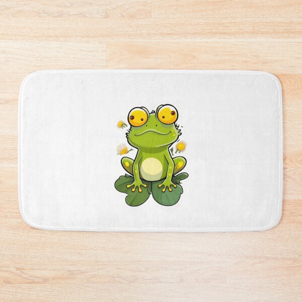 Item preview, Dandelion flower with frog designed and sold by KorArtStudio.