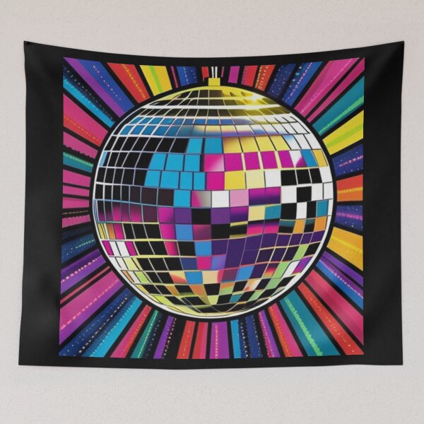 Item preview, New Year Disco Ball designed and sold by musicgeniusart.