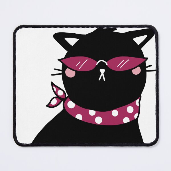 Item preview, Cat with glasses designed and sold by bybonnalurie.