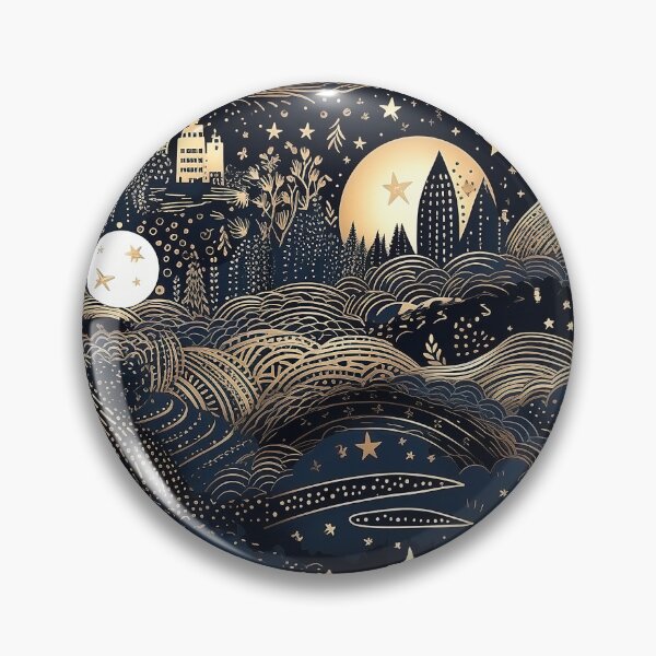Item preview, Festive Night Sky Etchings designed and sold by Fizzycat.
