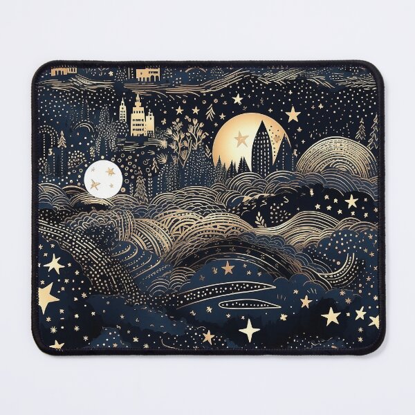 Item preview, Festive Night Sky Etchings designed and sold by Fizzycat.