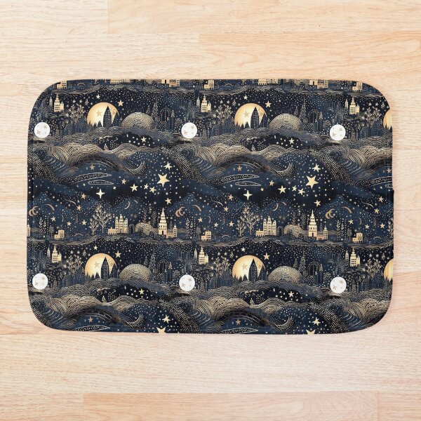 Item preview, Festive Night Sky Etchings designed and sold by Fizzycat.