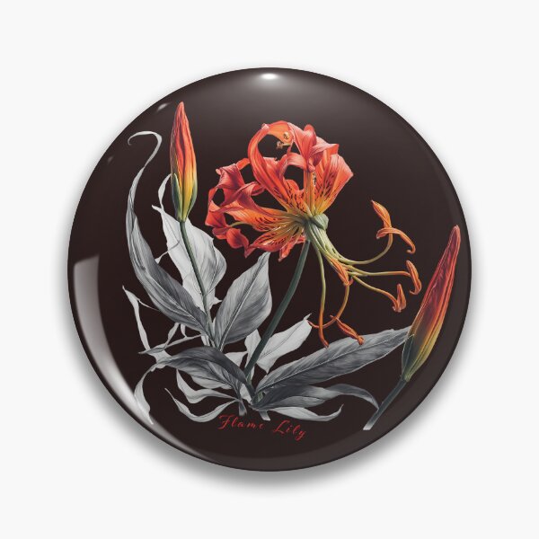 Item preview,  Flame Lily "Crimson Crescendo" designed and sold by MvuuStudio.