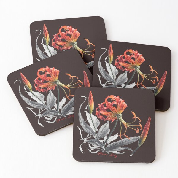 Item preview, Flame Lily "Crimson Crescendo" designed and sold by MvuuStudio.
