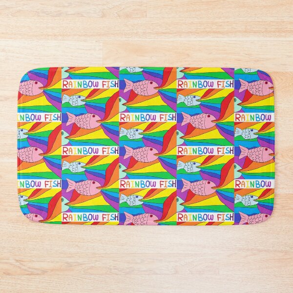 Item preview, rainbow fish designed and sold by zzzozzo.